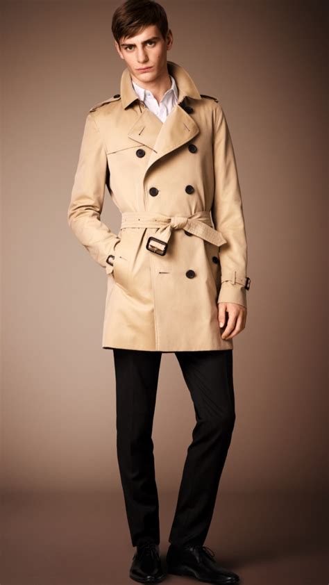 trench burberry homme
